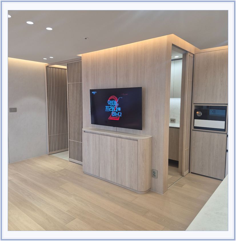 우면동 · 세곡동 · 내곡동 벽걸이TV 설치 시 화면 위치를 참고할 수 있는 사진 3