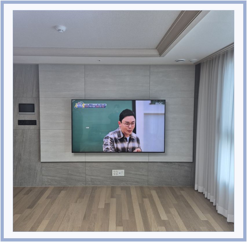배곧동 · 거모동 · 장상동 벽걸이TV 설치 시 화면 위치를 참고할 수 있는 사진 3